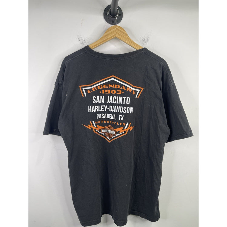 2022 Harley Davidson Free Mind Spirit Pasadena TX Black T-shirt Size XXL