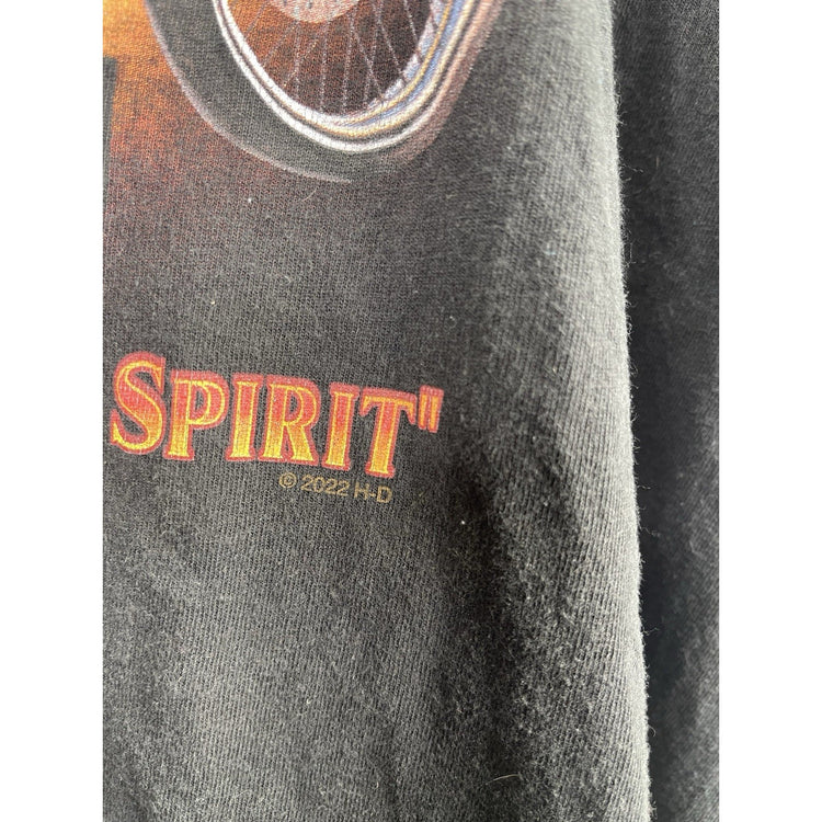 2022 Harley Davidson Free Mind Spirit Pasadena TX Black T-shirt Size XXL