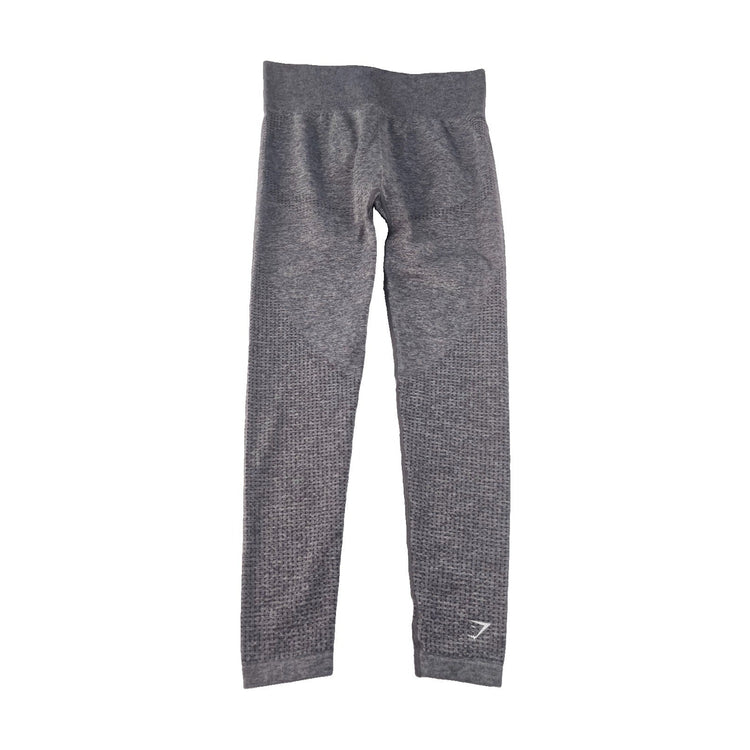 Women's Gymshark Energy Seamless High-Waisted Leggings Grey Marl Size M