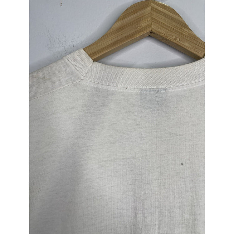 RARE VTG 1990 David Robinson rookie of the year spurs Newspaper Shirt Sz XLarge