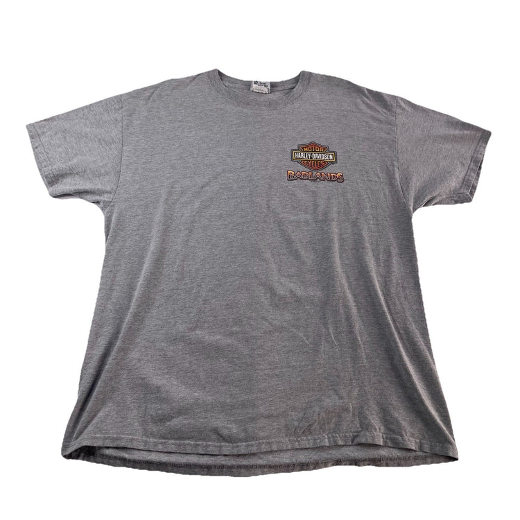 Mens 2011 Harley Davidson Gray South Dakota T Shirt Size XL