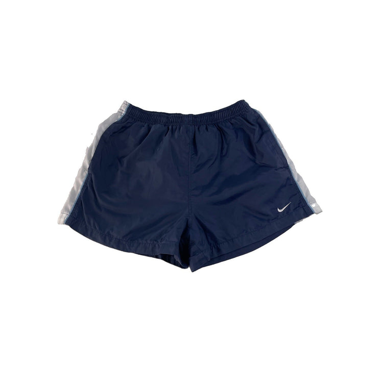 Youth/Women's Nike Navy Blue Athletic Shorts, Size L (12-14)