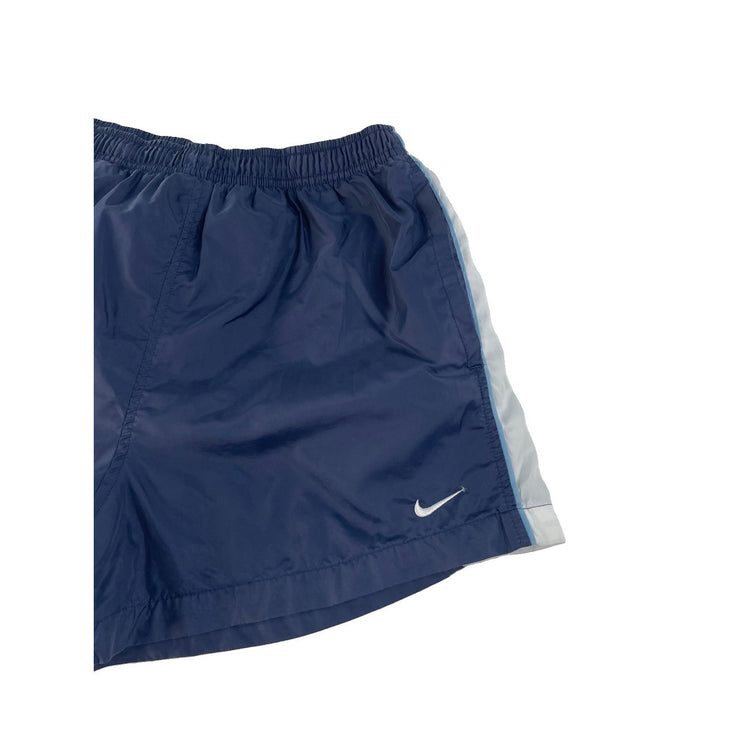 Youth/Women's Nike Navy Blue Athletic Shorts, Size L (12-14)