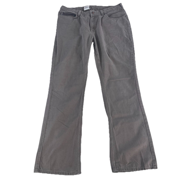 Men’s Carhartt Light Brown Relaxed Straight Work Pants Size 16x34