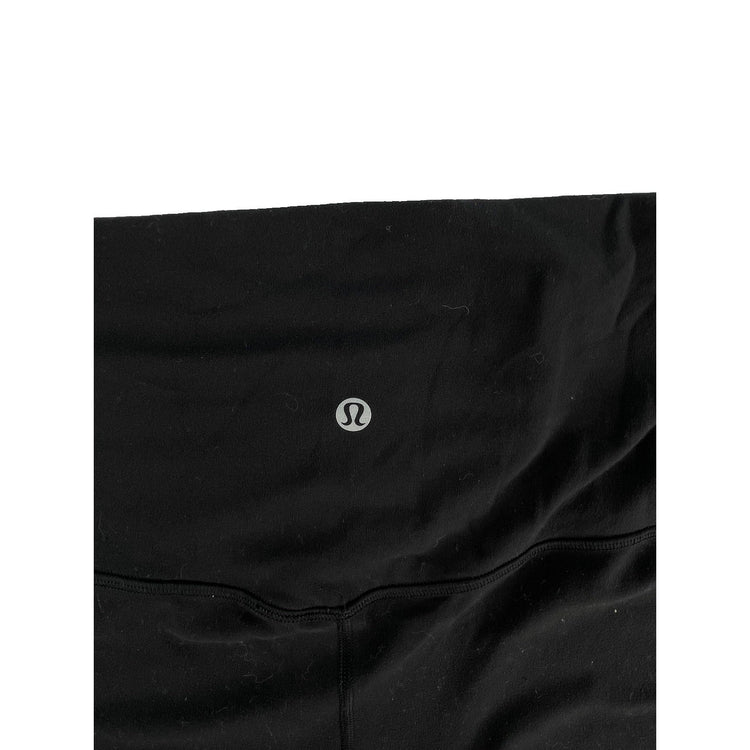 Womens Lululemon Basic Black Leggings Size 14