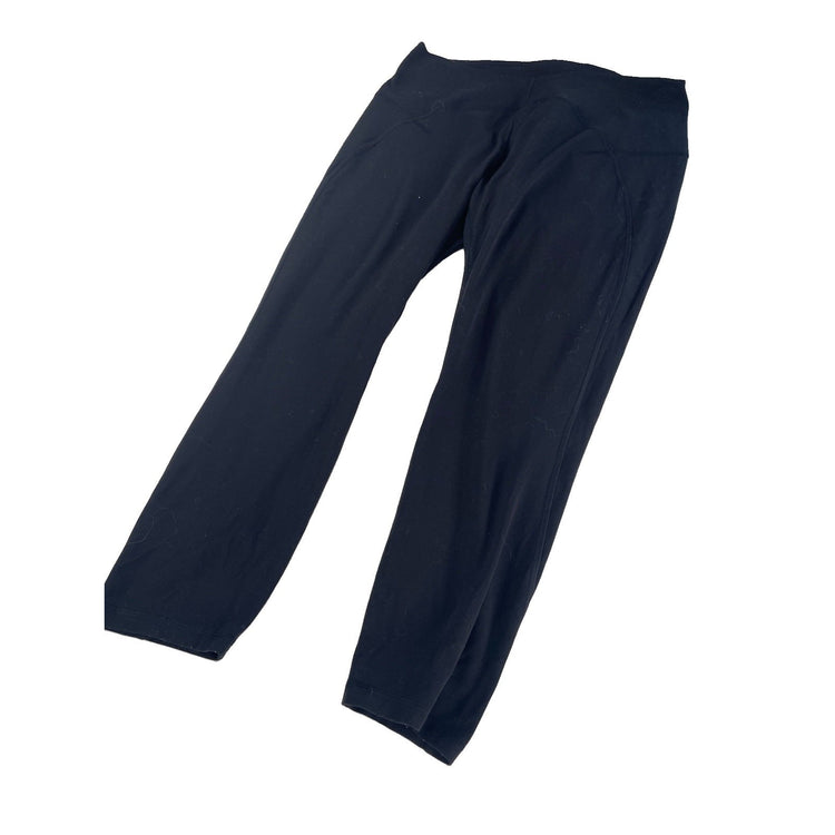 Womens Lululemon Basic Black Leggings Size 14