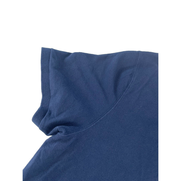 Mens Abercrombie & Fitch Navy Blue Stretch Polo Shirt Size XXL