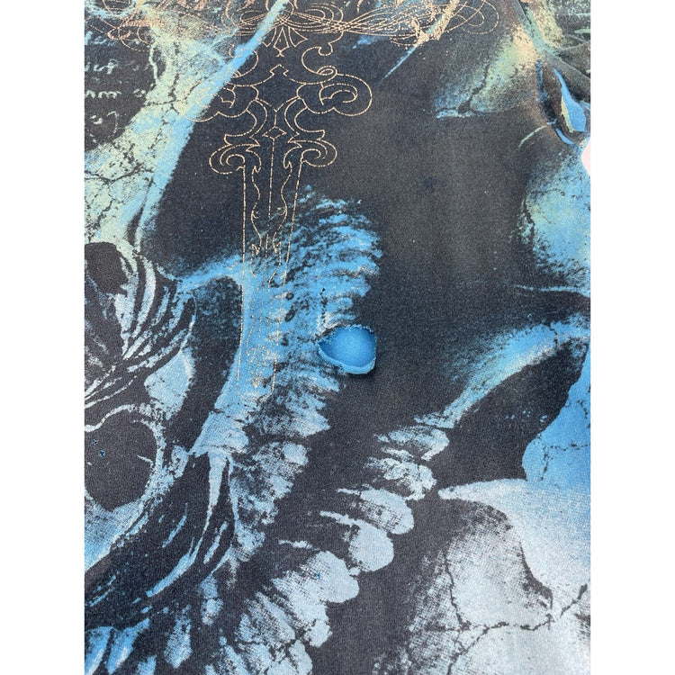 Women’s Y2K Archaic Affliction Grunge Graphic Tee Size Xl