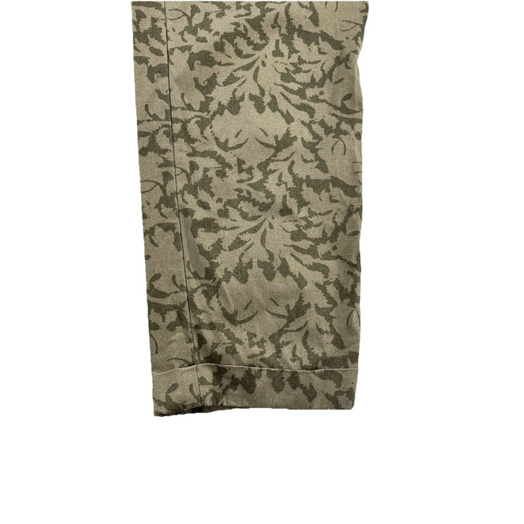 Womens Lauren Ralph Lauren Size 6 Khaki & Olive Green Abstract Camo Pants