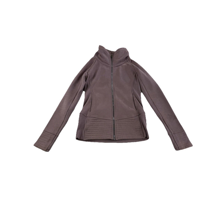 Lululemon Purple Scuba Oversized Funnel Neck Full Zip Jacket Size 6