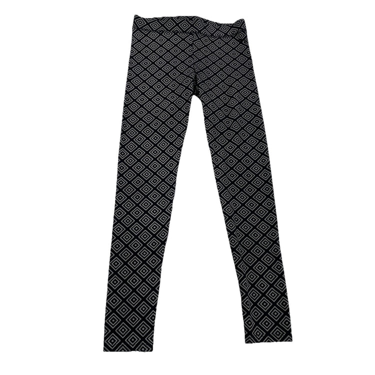 Womens Victoria’s Secret PINK Black Diamond Print Leggings Size Small