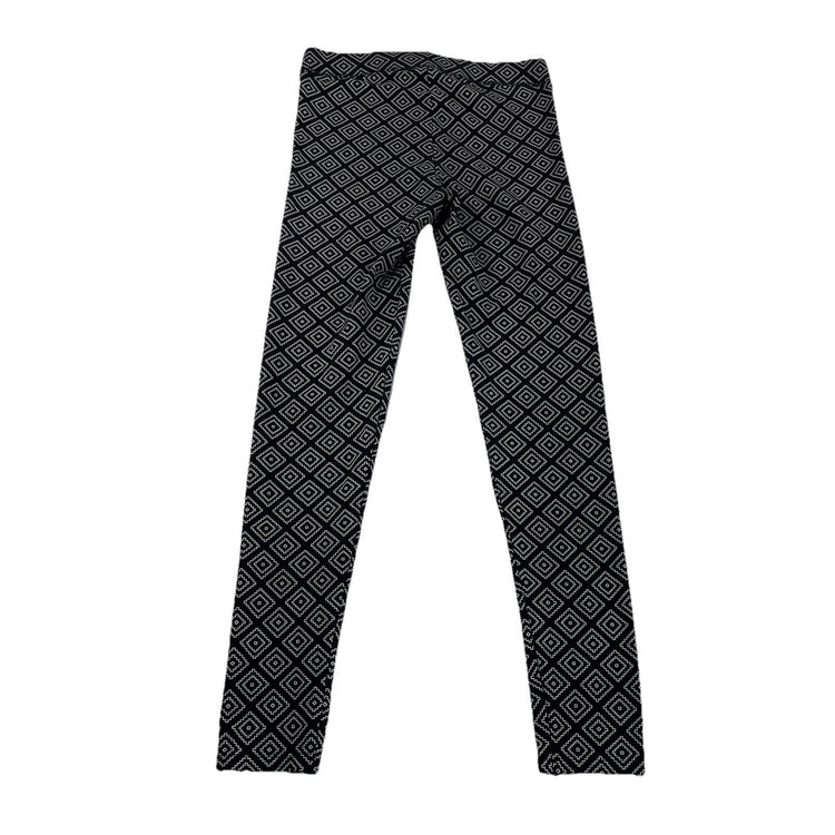Womens Victoria’s Secret PINK Black Diamond Print Leggings Size Small