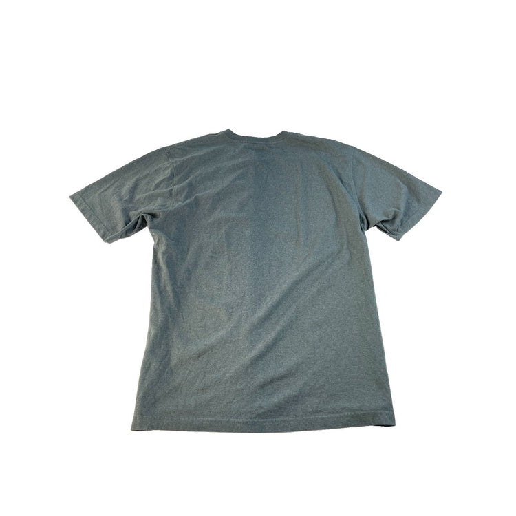 Men Carhartt Loose Fit Heavyweight ShortSleeve Pocket T-Shirt Grey/Green Size XL