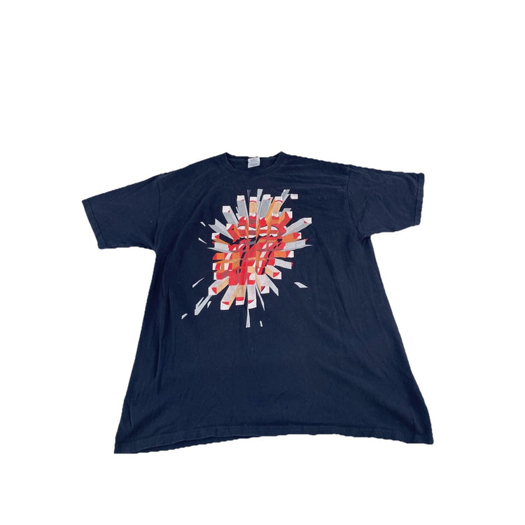 Mens 2005 Black Rolling Stones ‘A Bigger Bang’ Graphic T Shirt Size XL