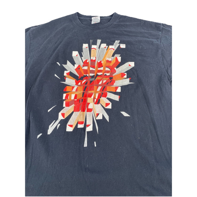 Mens 2005 Black Rolling Stones ‘A Bigger Bang’ Graphic T Shirt Size XL