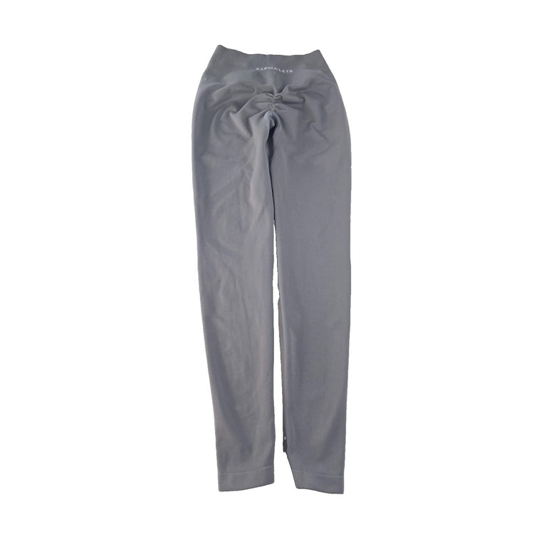 Women's Alphalete Scrunch Back Leggings Grey Size XS