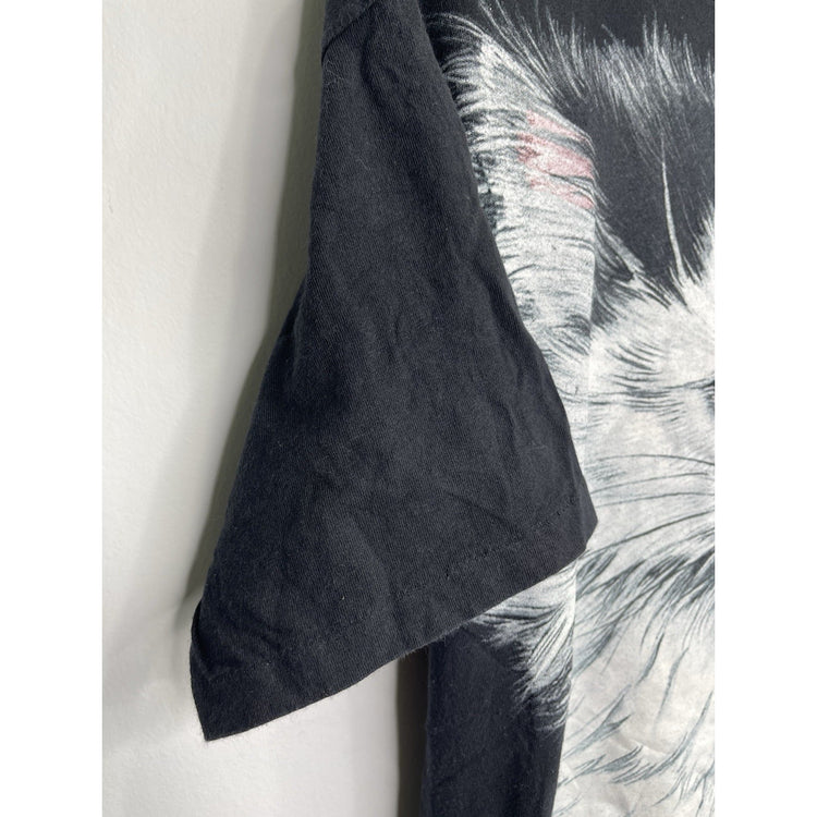 Vintage 1994 Cat Full Front Hit T-shirt Size L