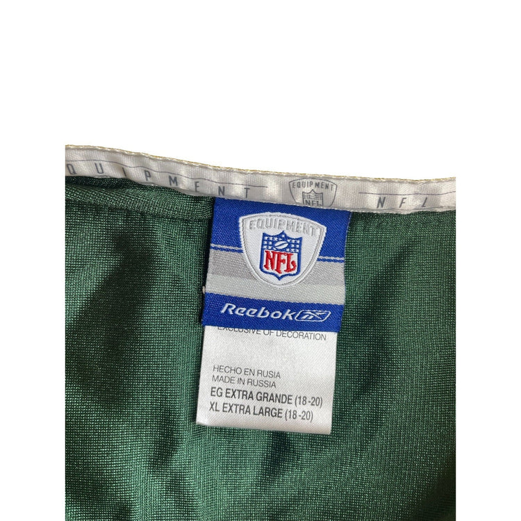 Mens Vintage Reebok Green Bay Packers Brett Favre #4 Jersey SIZE XL