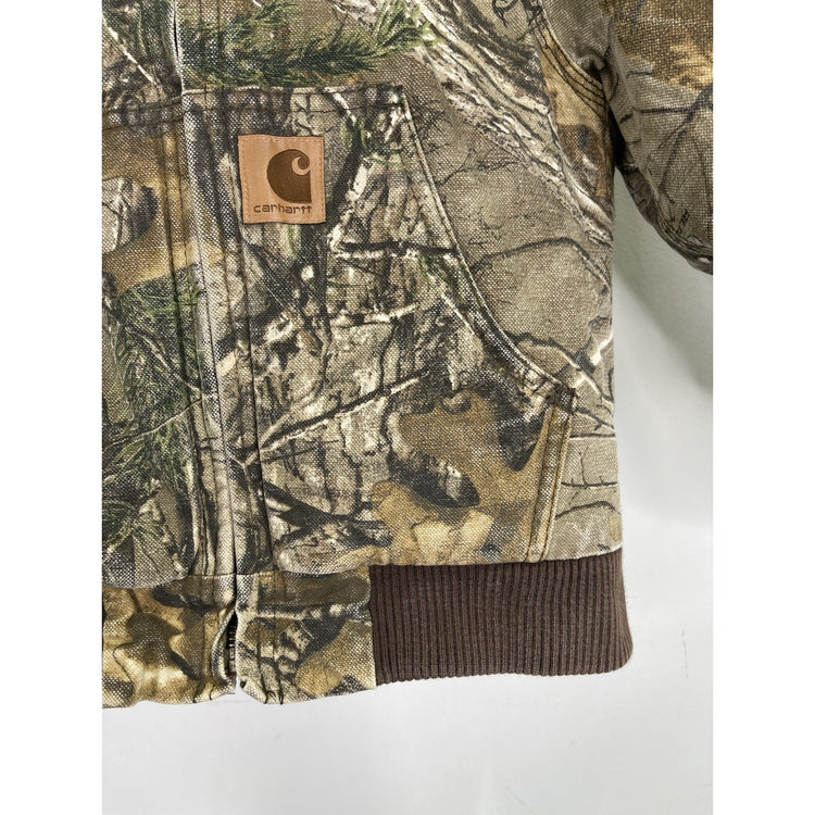 Youth Boys Realtree Camo Carhartt Hooded Jacked Size Xs(6)