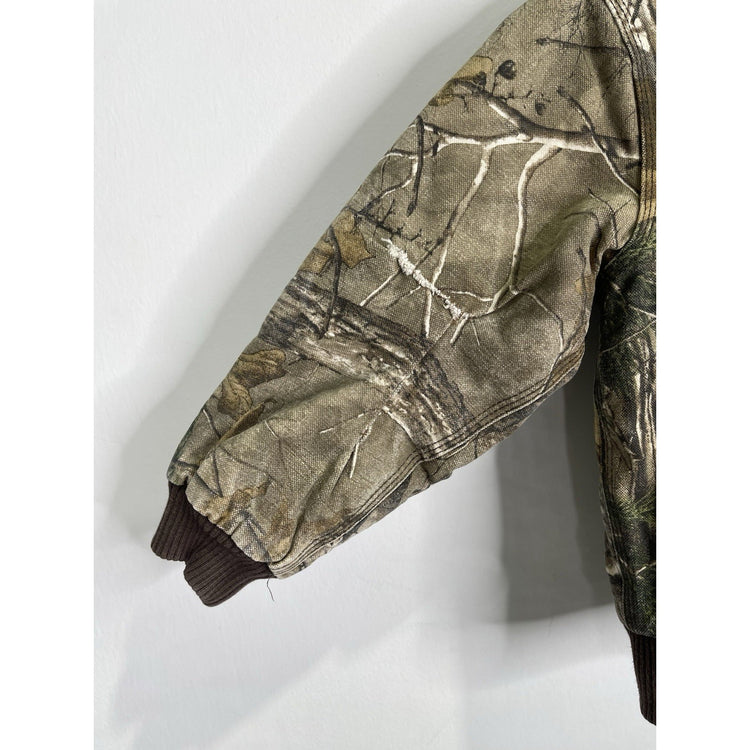 Youth Boys Realtree Camo Carhartt Hooded Jacked Size Xs(6)