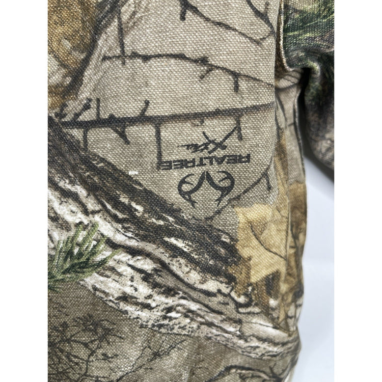 Youth Boys Realtree Camo Carhartt Hooded Jacked Size Xs(6)