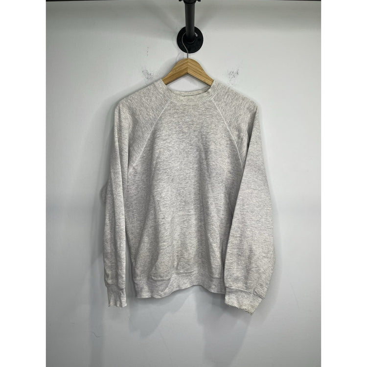 Men’s Vintage Gray Maximum Sweats Tultex Sweatshirt Long Sleeve Sz Large