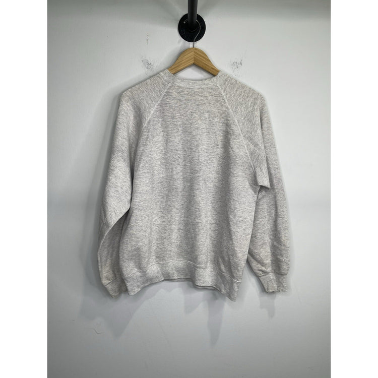 Men’s Vintage Gray Maximum Sweats Tultex Sweatshirt Long Sleeve Sz Large