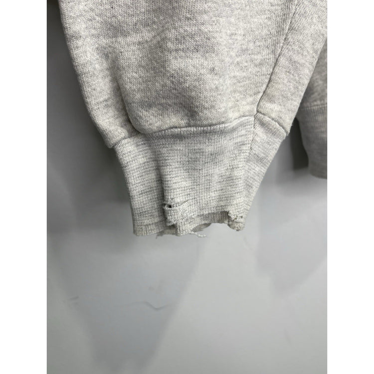 Men’s Vintage Gray Maximum Sweats Tultex Sweatshirt Long Sleeve Sz Large