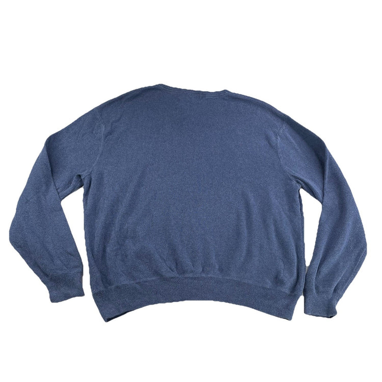 Mens Polo Ralph Lauren Size XL Blue Crew Neck Sweater
