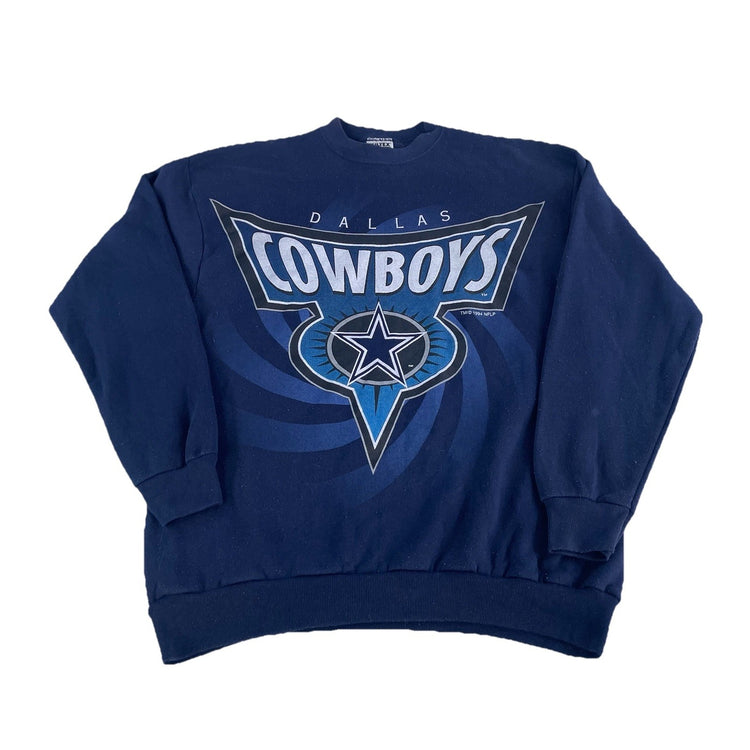 Mens Vintage 1994 Tultex NFL Dallas Cowboys Sweatshirt Size L