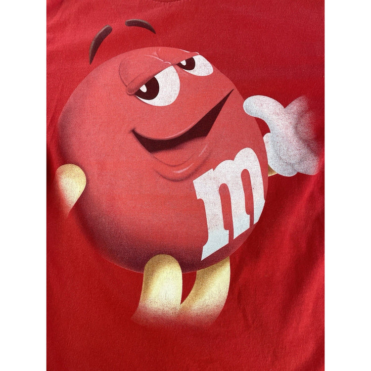 Mens M&Ms Red Character Graphic T Shirt Size S