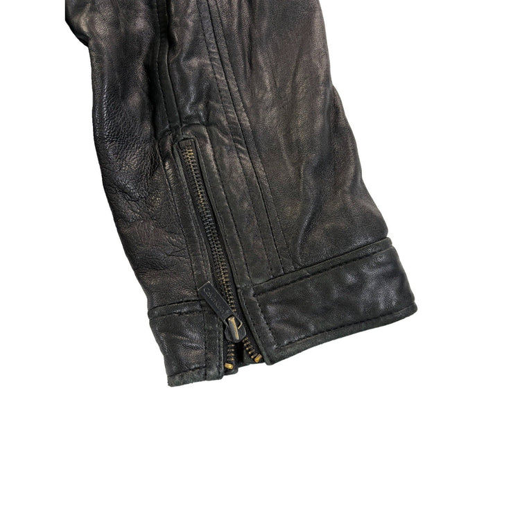 Men’s Calvin Klein Genuine Leather Coat Size XL