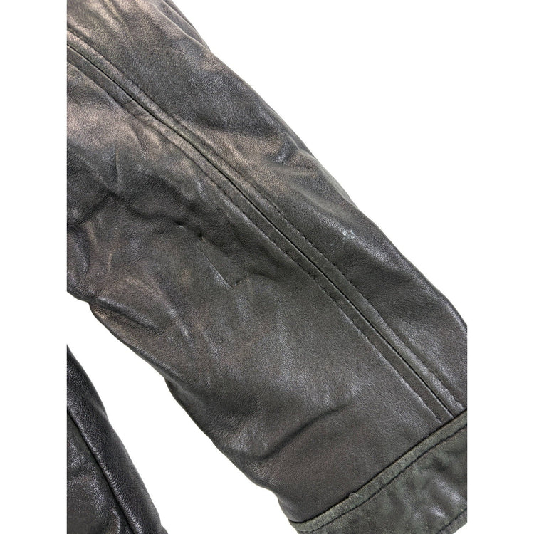 Men’s Calvin Klein Genuine Leather Coat Size XL
