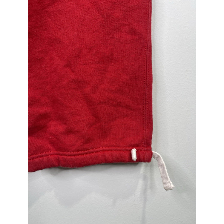 Polo Ralph Lauren Mens Red Fleece Sweatpants Joggers With Blue Pony Size Small