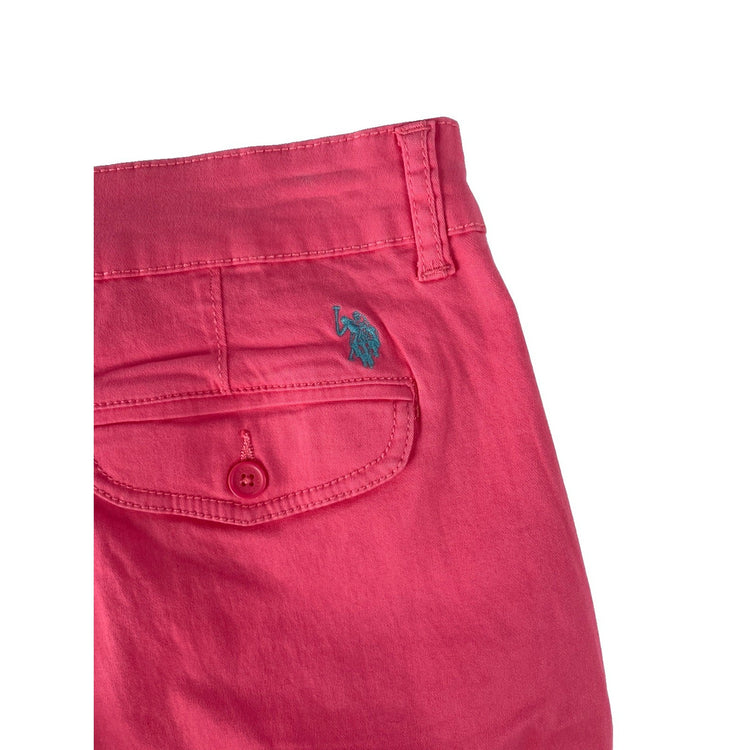 Womens U.S. Polo ASSN. Pink Shorts Size 11/12