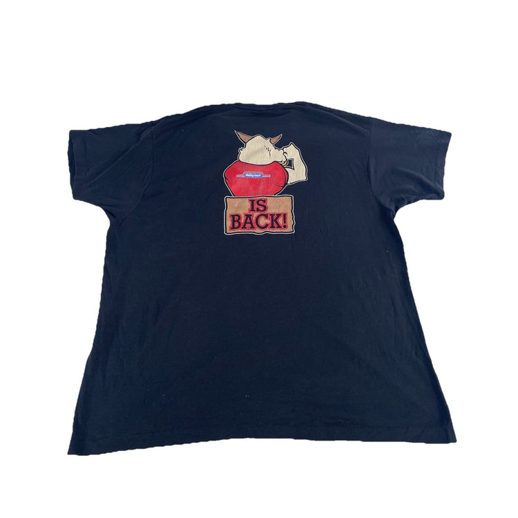 Mens Stream Stars Black “Big Bad Bull… Is Back” Print T-Shirt Size Xxl