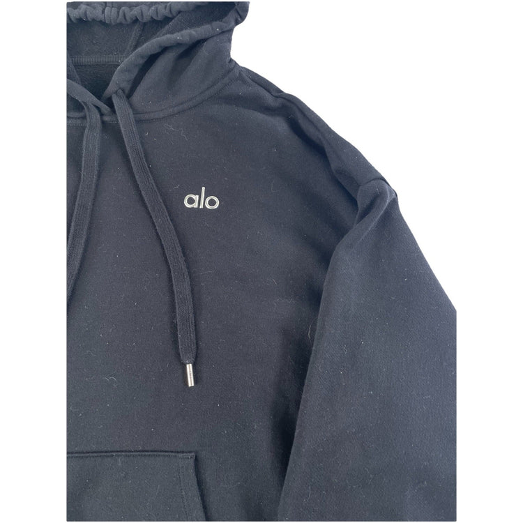 Men’s Black Alo Hoodie Size XL