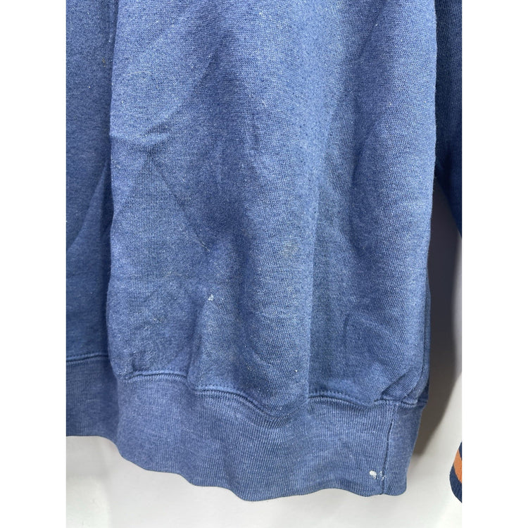 Vintage NFL Chicago Bears Starter Blue Pull Over Sweatshirt Size Large