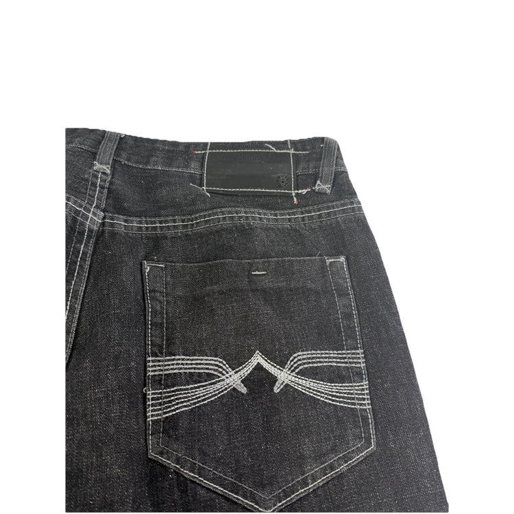 Mens Y2k Ecko Unltd Black Jeans Size 34
