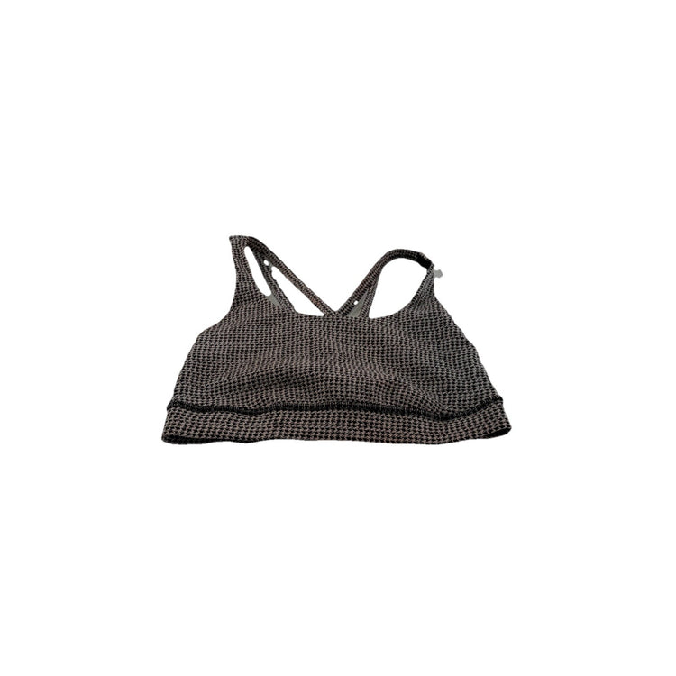 Women’s Lululemon Size 4 Houndstooth Print Sport Bra
