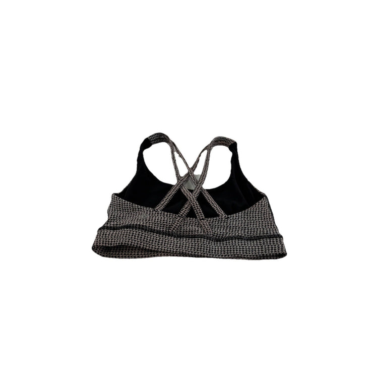 Women’s Lululemon Size 4 Houndstooth Print Sport Bra