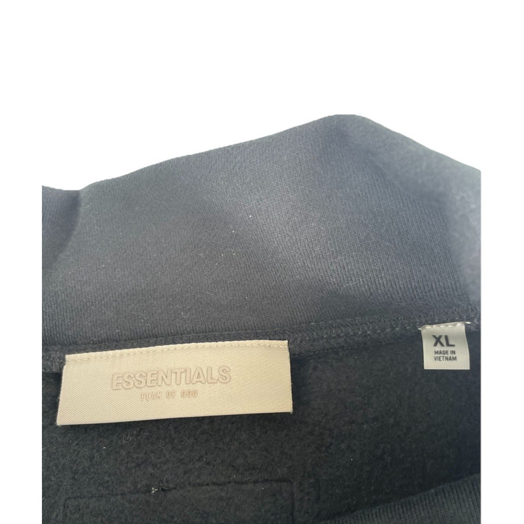 Men’s Fear Of God Black Mock Neck Pullover Sweatshirt Size Xl
