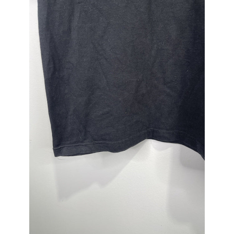 Men’s Black Graphic Print Supreme Top Shotta Short Sleeve T Shirt Sz L