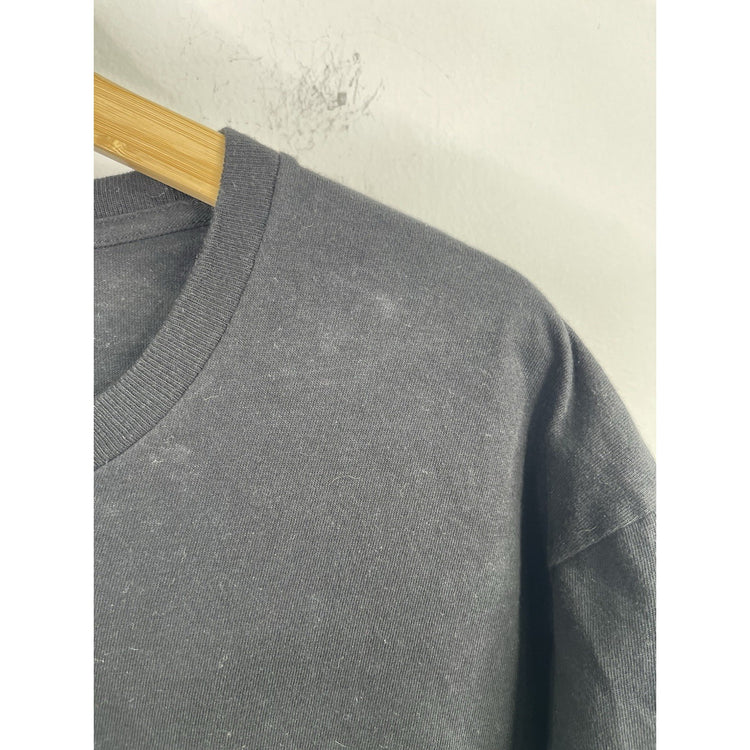 Men’s Black Graphic Print Supreme Top Shotta Short Sleeve T Shirt Sz L