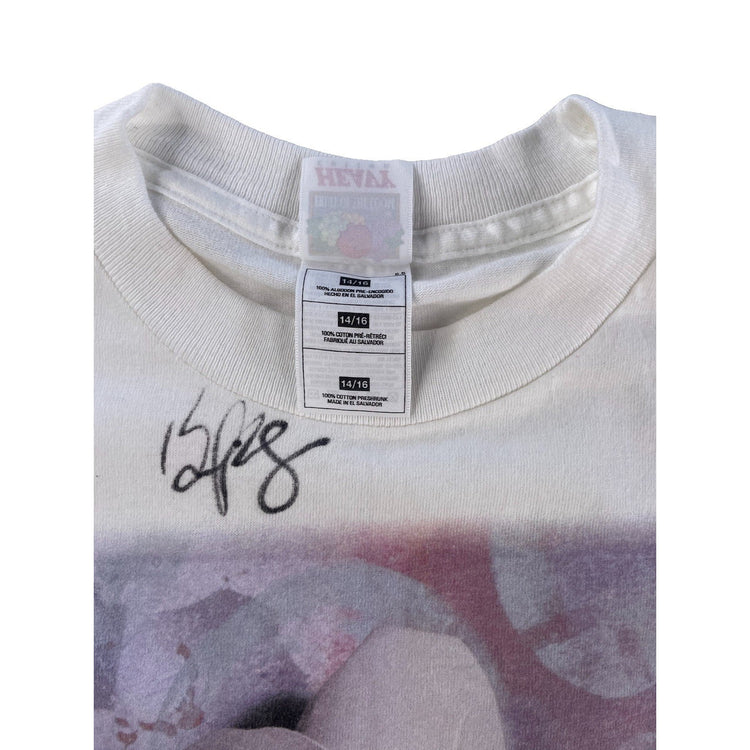 Youth Boys Vintage 2000 Brad Paisley Signed Autographed Tour T Shirt Size 14/16