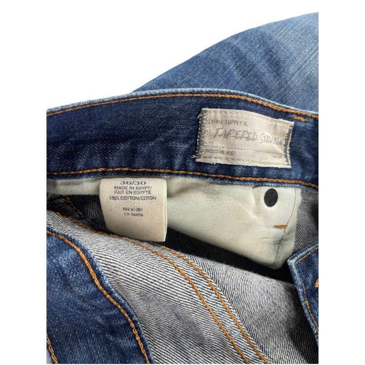 Mens Ralph Lauren Size 36X30 Blue Jeans