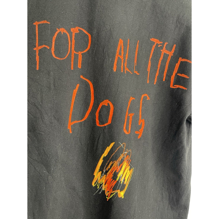 Adult Drake Related Shirt Black For All The Dogs Drake Tour Merch Sz Small