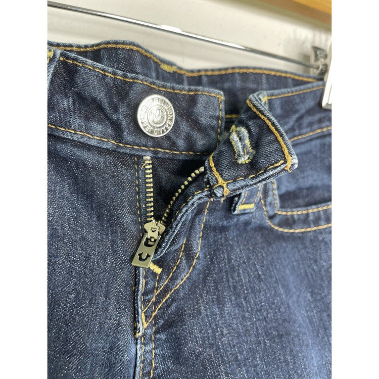 Women’s True Religion Jeans Blue Straight Skinny Jeans 26x26