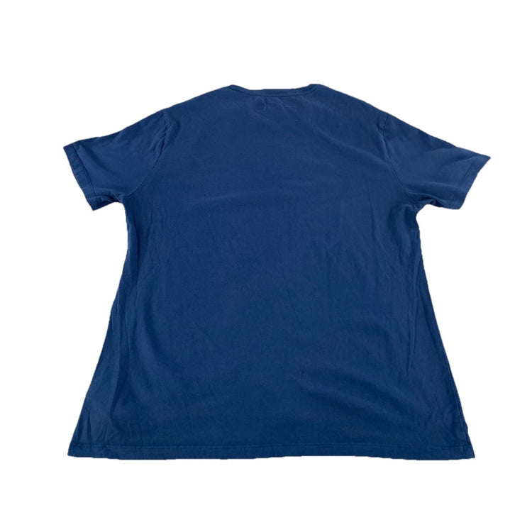 Men's Polo Ralph Lauren Large Logo Tee Blue Short Sleeve Size Medium
