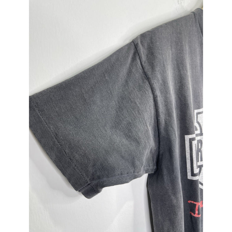 Vintage Men’s Harley Davidson ‘Doesn’t Make Me A Bad Guy’ Graphic T Shirt Sz L